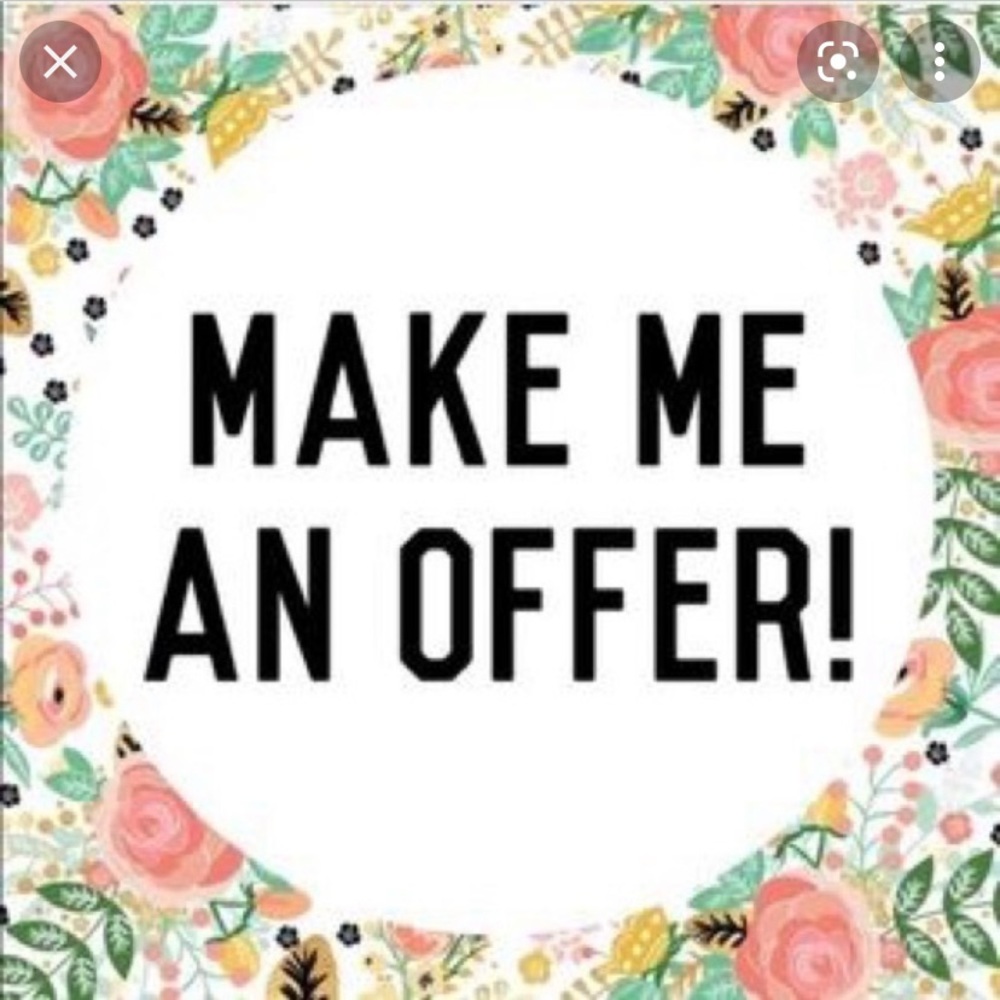 Feel free to make an offer on anything you see!